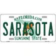 Sarasota Florida Novelty Metal License Plate 12" x 6" (LP)