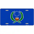 Pohnpei Flag Metal Novelty License Plate 12" x 6" (LP)