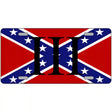 3 Percenter Confederate Novelty Metal License Plate Tag 12" x 6" (LP)