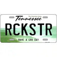 Rockstar Novelty Metal License Plate Tag 12" x 6" (LP)