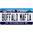 Buffalo Mafia New York Novelty Metal License Plate Tag 12" x 6" (LP)
