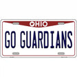 Go Guardians Ohio Novelty Metal License Plate Tag 12" x 6" (LP)