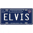 Elvis Tennessee Blue Novelty Metal License Plate Tag 12" x 6" (LP)