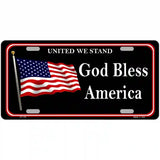 God Bless America Metal Novelty License Plate 12" x 6" (LP)