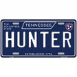 Hunter Tennessee Blue Novelty Metal License Plate Tag 12" x 6" (LP)