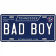 Bad Boy Tennessee Blue Novelty Metal License Plate Tag 12" x 6" (LP)