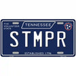 Stmpr Tennessee Blue Novelty Metal License Plate Tag 12" x 6" (LP)