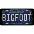 Bigfoot Tennessee Novelty Metal License Plate Tag 12" x 6" (LP)