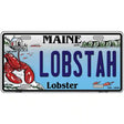 Lobstah Maine Lobster Novelty Metal License Plate 12" x 6" (LP)