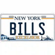 Bills New York Excelsior Novelty License Plate 12" x 6" (LP)