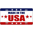 Made in the USA Novelty Metal License Plate 12" x 6" (LP)