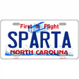 Sparta North Carolina Novelty Metal License Plate 12" x 6" (LP)