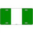 Nigeria Flag Metal Novelty License Plate 12" x 6" (LP)