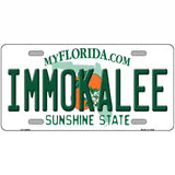 Immokalee Florida Novelty Metal License Plate 12" x 6" (LP)