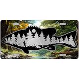 Fishing in the Pines Natures Escape Novelty Metal License Plate LP-14465