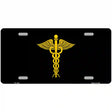 Caduceus Metal Novelty License Plate 12" x 6" (LP)