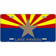 Lake Havasu Arizona State Flag Metal Novelty License Plate 12" x 6" (LP)