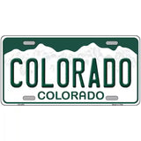 Colorado Novelty State Metal License Plate 12" x 6" (LP)