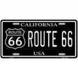 Route 66 California Metal Novelty License Plate 12" x 6" (LP)