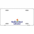 Newfoundland Novelty Metal License Plate 12" x 6" (LP)