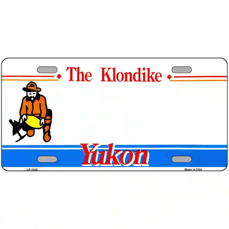 Yukon Novelty Metal License Plate 12" x 6" (LP)