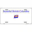 British Columbia Novelty Metal License Plate 12" x 6" (LP)