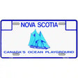 Nova Scotia Novelty Metal License Plate 12" x 6" (LP)