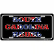 South Carolina Rebel Metal Novelty License Plate 12" x 6" (LP)