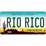 Rio Rico Arizona Metal Novelty License Plate 12" x 6" (LP)