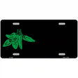 Green Chili Offset Metal Novelty License Plate 12" x 6" (LP)