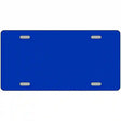 Royal Blue Solid Metal Novelty License Plate 12" x 6" (LP)