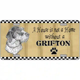 Pencil Sketch Grifton Metal Novelty License Plate 12" x 6" (LP)