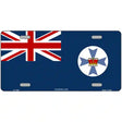 Queensland Flag Metal Novelty License Plate 12" x 6" (LP)