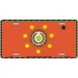 Cherokee Nation Flag Metal Novelty License Plate 12" x 6" (LP)