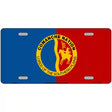 Comanche Nation Flag Metal Novelty License Plate 12" x 6" (LP)