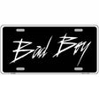 Bad Boy Metal Novelty License Plate 12" x 6" (LP)