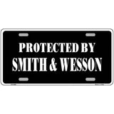 Smith And Wesson Metal Novelty License Plate 12" x 6" (LP)