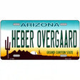 Heber Overgaard Arizona Metal Novelty License Plate 12" x 6" (LP)