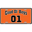 Good Ol Boys Metal Novelty License Plate 12" x 6" (LP)