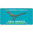 Road Runner Teal New Mexico Novelty Metal License Plate 12" x 6" (LP)