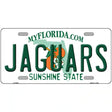 Jaguars Florida State Novelty Metal License Plate 12" x 6" (LP)