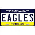 Eagles Pennsylvania State Novelty Metal License Plate 12" x 6" (LP)