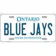 Blue Jays Toronto Canada Province Metal Novelty License Plate 12" x 6" (LP)