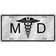 MD Metal Novelty License Plate 12" x 6" (LP)