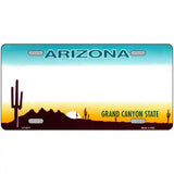 Arizona State Blank Novelty Metal License Plate 12" x 6" (LP)