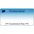 Connecticut State Blank Novelty Metal License Plate 12" x 6" (LP)