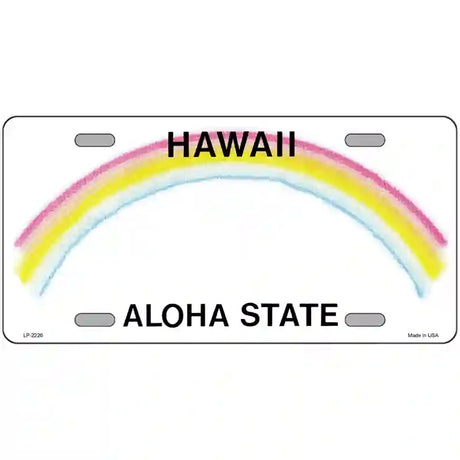 Hawaii Novelty State Blank Metal License Plate 12" x 6" (LP)