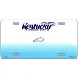 Kentucky Novelty State Blank Metal License Plate 12" x 6" (LP)