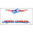 North Carolina Novelty State Blank Metal License Plate 12" x 6" (LP)