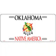 Oklahoma Novelty State Blank Metal License Plate 12" x 6" (LP)